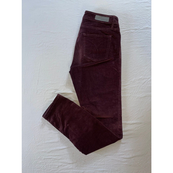 Calvin Klein 'Ultimate Skinny' Jean Style Corduroy Pants, Cords. Size 8, EUC!! - Picture 1 of 9